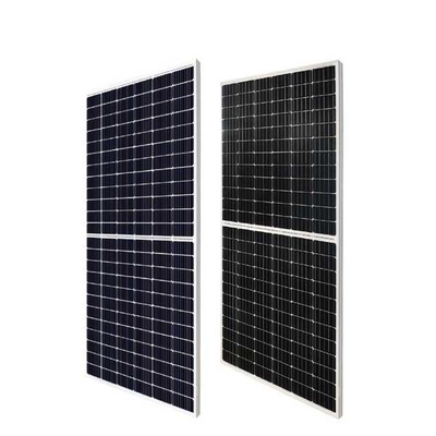48.3V 10.02A 1000w υψηλή παραγωγής περικοπή μισού ηλιακών πλαισίων διπρόσωπη μονο