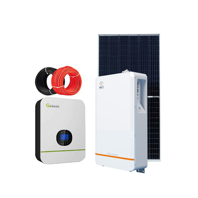 5000w ηλιακός από τα κατοικημένα συστήματα ηλιακής ενέργειας συστημάτων πλέγματος/9kw 176Ah