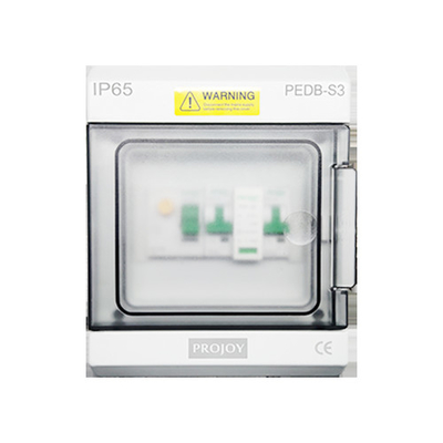 Πολυανθράκων ηλιακό ηλεκτρικό σύστημα IP66 230V κιβωτίων διανομής εναλλασσόμενου ρεύματος ABS ηλιακό