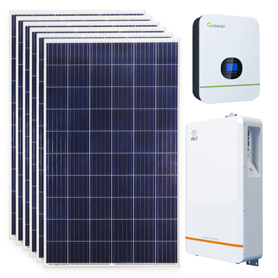 9Kwh ηλιακό ηλεκτρικό σύστημα/ηλιακός από τα συστήματα 86Kg πλέγματος για το σπίτι