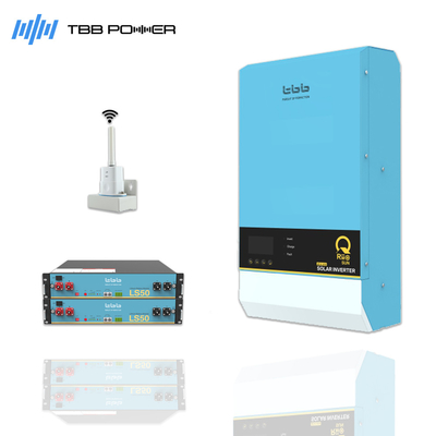 Σειρά TBB RIIO από τον υβριδικό αναστροφέα 24V 48V 2KW 3KW 4KW 5KW 6KW δαπανών δύναμης πλέγματος